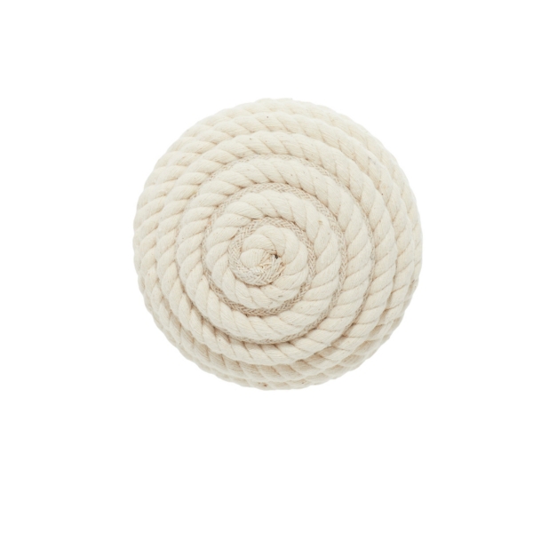Neutral Jute Rope Orbs, Set of 4