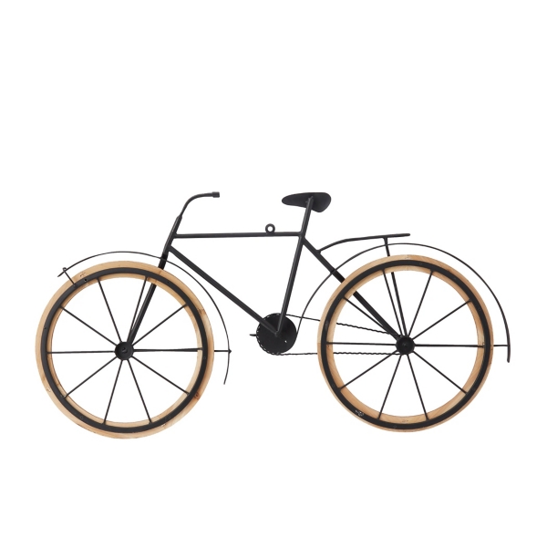 Metal Bicycle Wall Plaque
