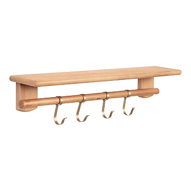 Kirklands shelf with discount hooks