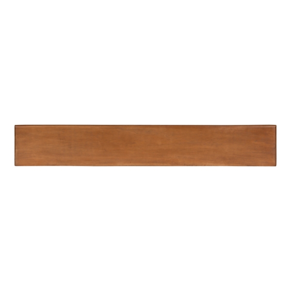 Walnut Wood Alia Shelf with Hooks