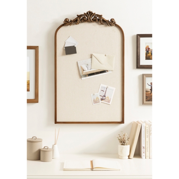 Gold Arch Framed Arendall Pinboard
