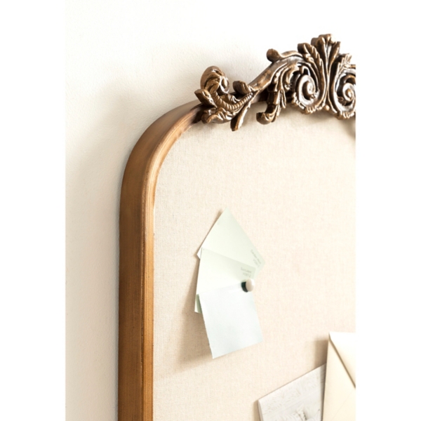 Gold Arch Framed Arendall Pinboard