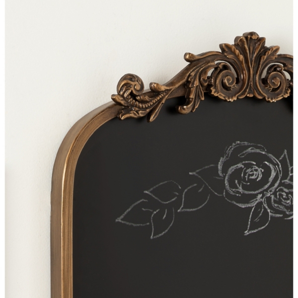 Gold Arch Framed Arendall Chalkboard