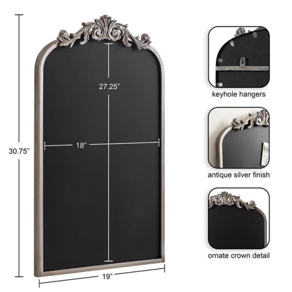 Silver Arch Framed Arendall Chalkboard