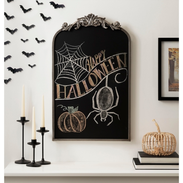 Silver Arch Framed Arendall Chalkboard