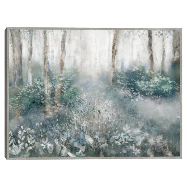 Allyson's Trail Framed Canvas Art Print