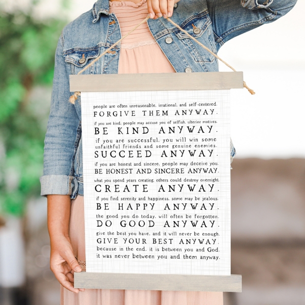 Between You & God Wall Plaque