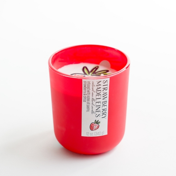 Strawberry Madeleines Jar Candle