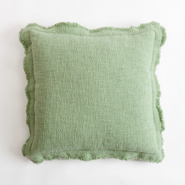 Green Coco Flange Pillow Kirklands Home