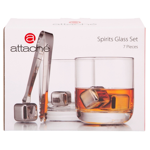 Spirits Glass & Ice Set