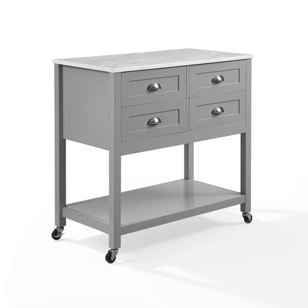 Connell Wood Kitchen Island