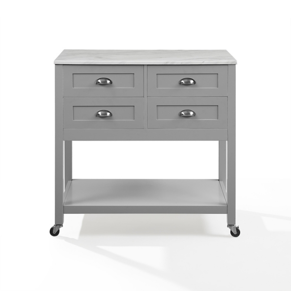 Connell Wood Kitchen Island