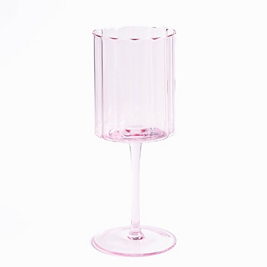 Modern Ripple Wine Glass – Be Just