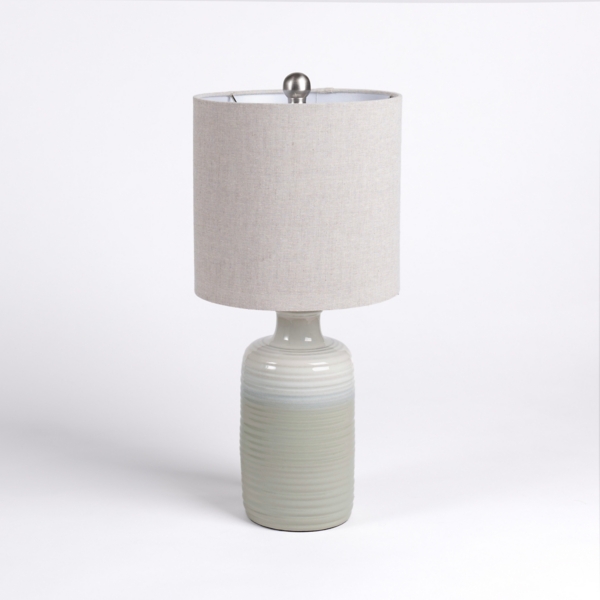 Ombre Gray Ceramic Table Lamp Gray Small Kirkland s Home