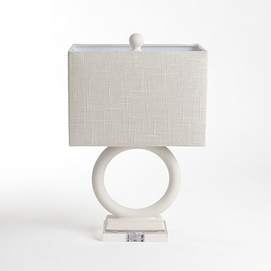 Lamp with circle base sales