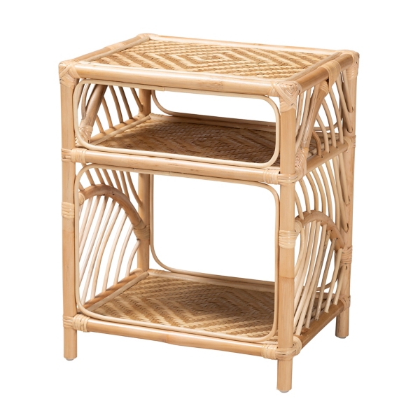 Natural Rattan Nightstand Kirklands Home