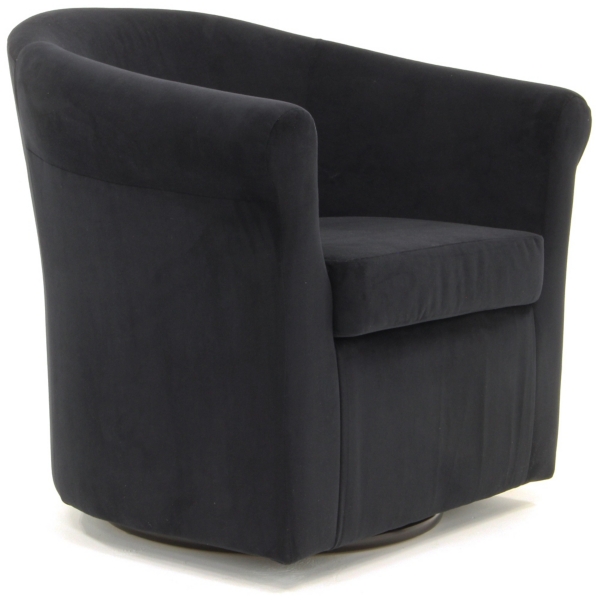 Gray Marley Swivel Accent Chair