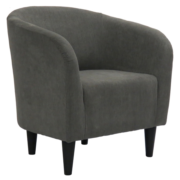 Platinum Curved Tub Accent Chair Kirklands Home
