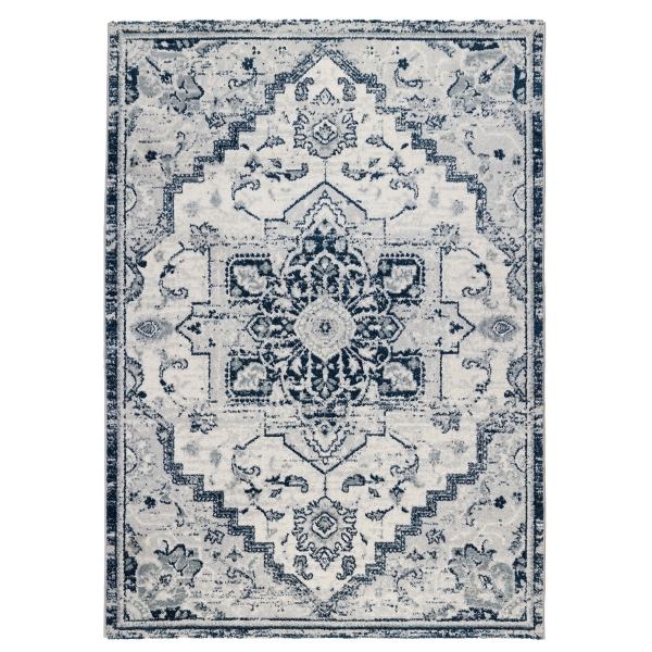 Blue Medallion Area Rug, 8x10 Kirklands Home