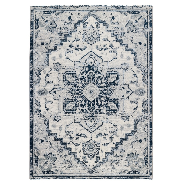 Blue Medallion Area Rug, 8x10 | Kirklands Home