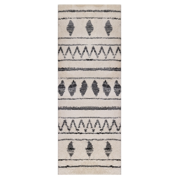 Cream Boho Striped Runner | Kirklands Home