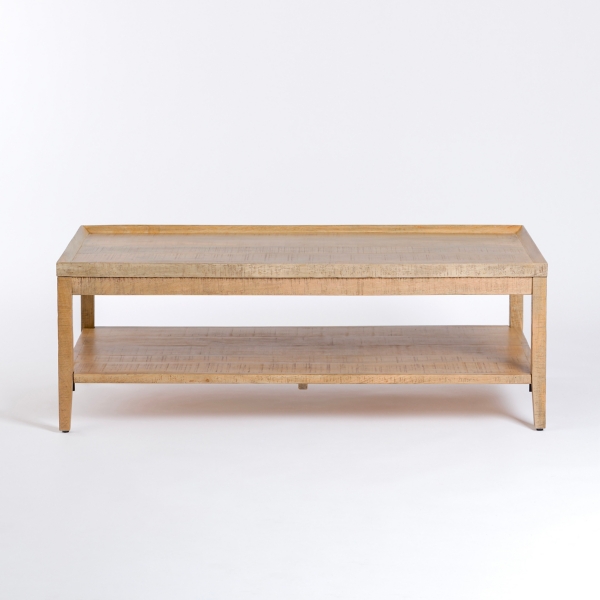 Natural Wood Hughes Coffee Table | Kirklands Home