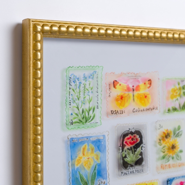 Brackeen Postage Stamps Framed Art Print