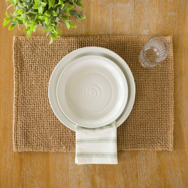 Rectangular Natural Woven Jute Placemat Kirklands Home