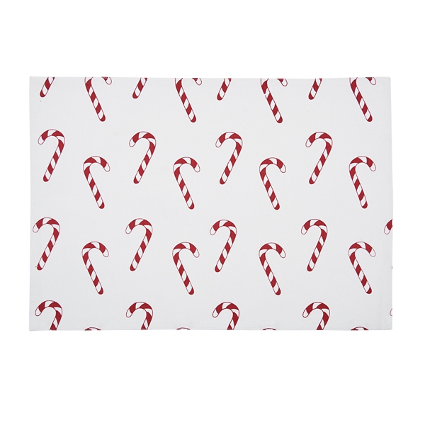 Candy Cane Wishes Placemats, Set of 6 Kirklands Home