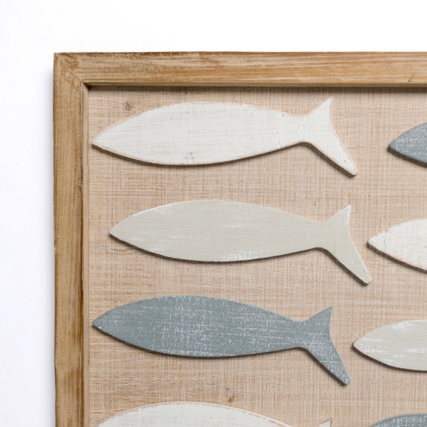 Shoalmate Fish Wood Wall Plaque