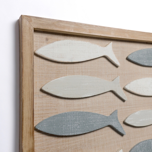 Shoalmate Fish Wood Wall Plaque