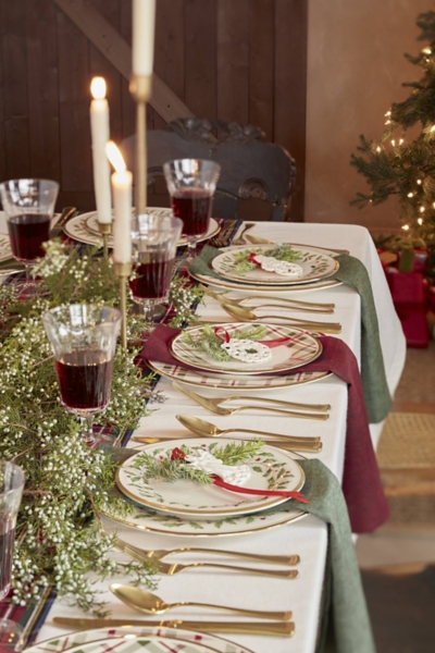 Lenox Holiday Plaid 12-pc. Dinnerware Set