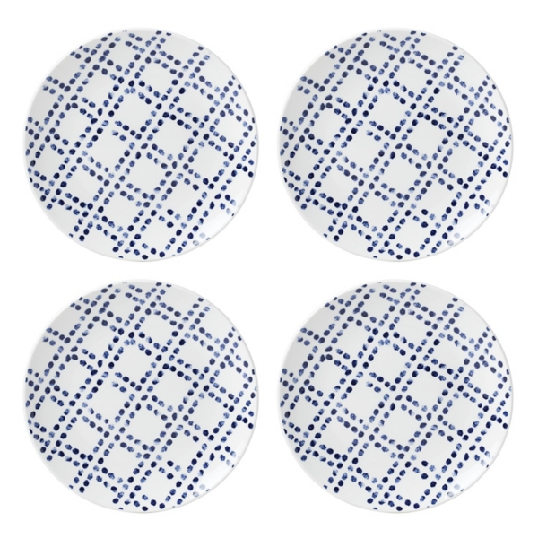 Blue & White Harbour 12-pc. Dinnerware Set