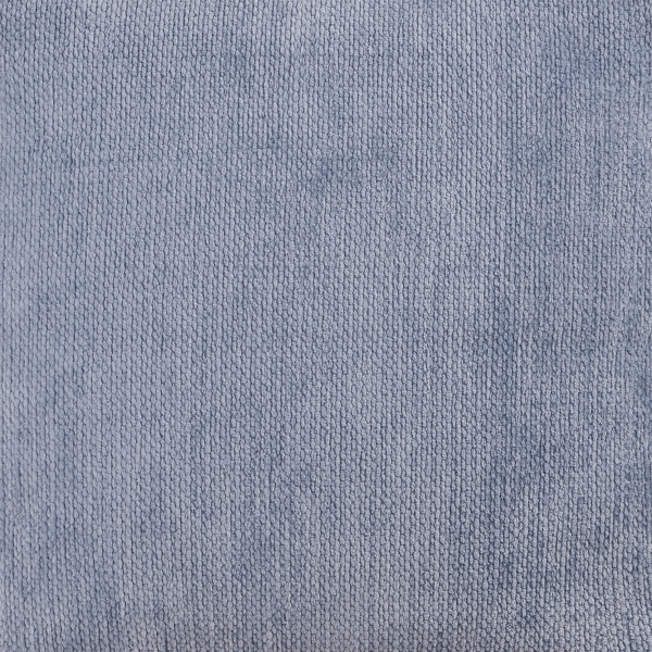 Spa Blue Chenille Pouf