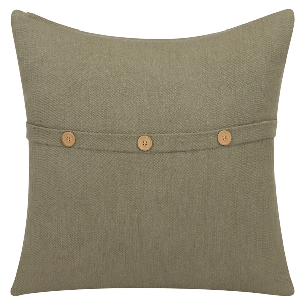 Sage Green Buttoned Throw Pillow Kirklands Home