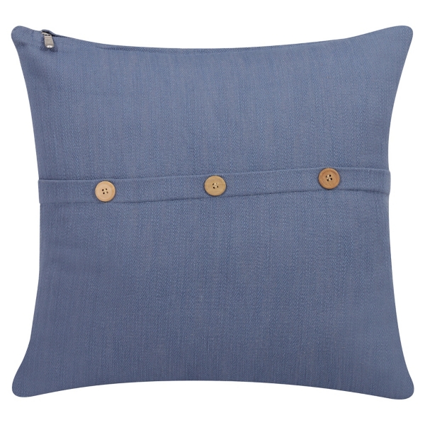 Blue Buttoned Throw Pillow Kirklands Home