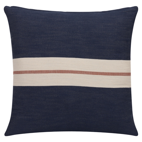 Navy Single Stripe Pillow Kirklands Home