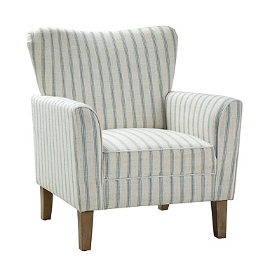 Flax pinstripe accent chair new arrivals