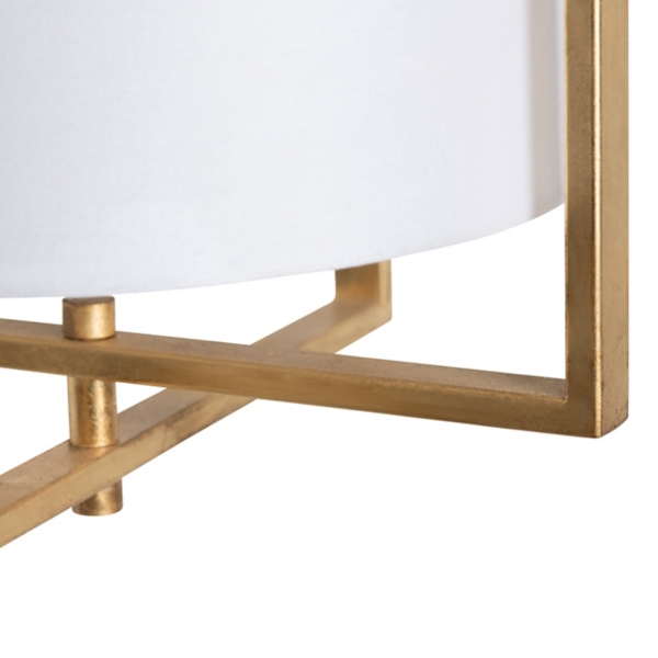 Gold Metal 4-Light Pendant