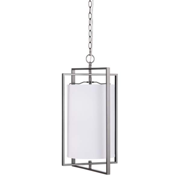Gray Metal 4Light Pendant Kirklands Home