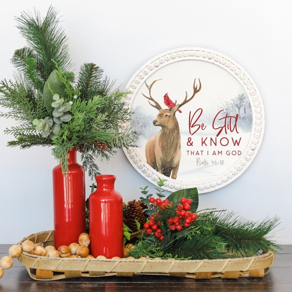 Be Still & Know Wall Plaque