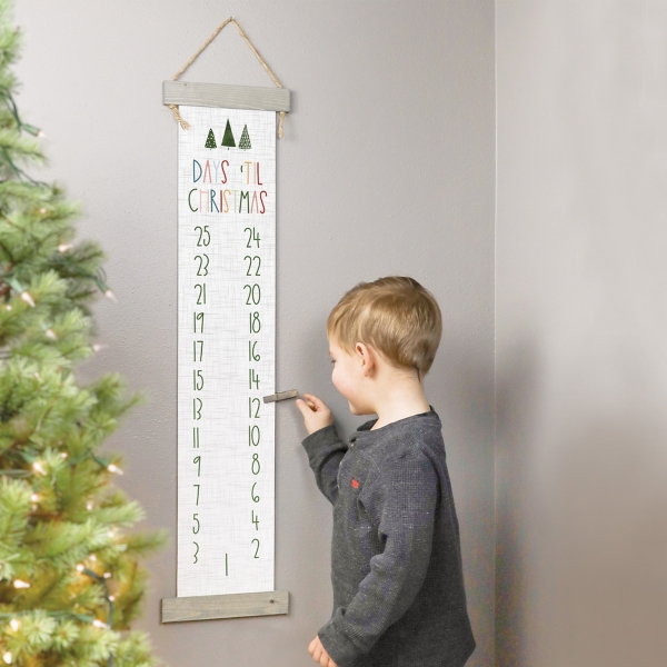 Days 'Til Christmas Hanging Countdown Calendar
