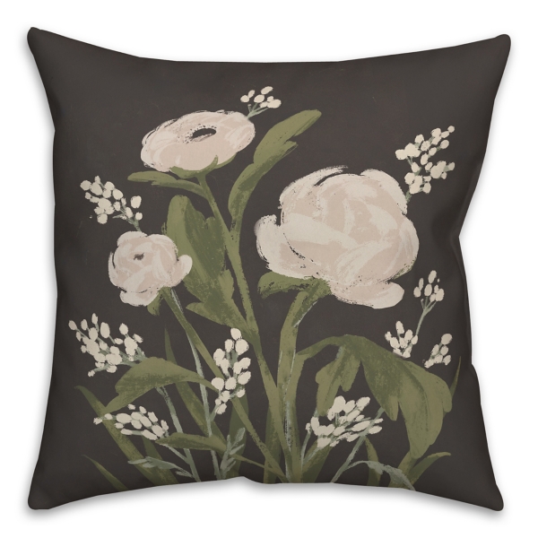 Floral Bloom II Indoor/Outdoor Pillow