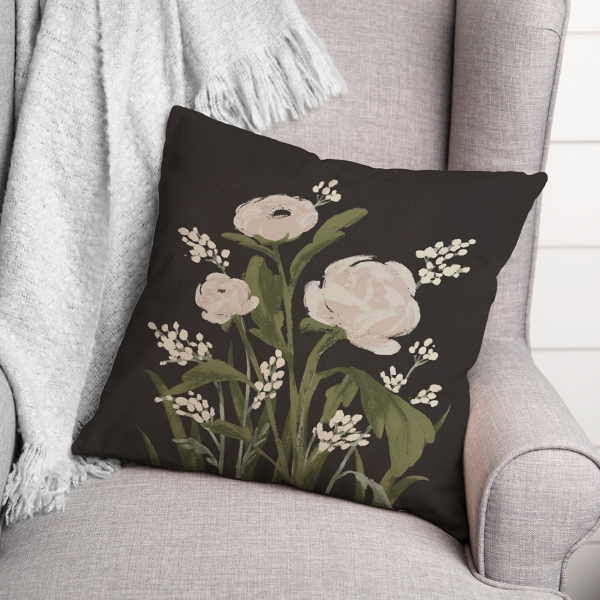 Floral Bloom II Indoor/Outdoor Pillow