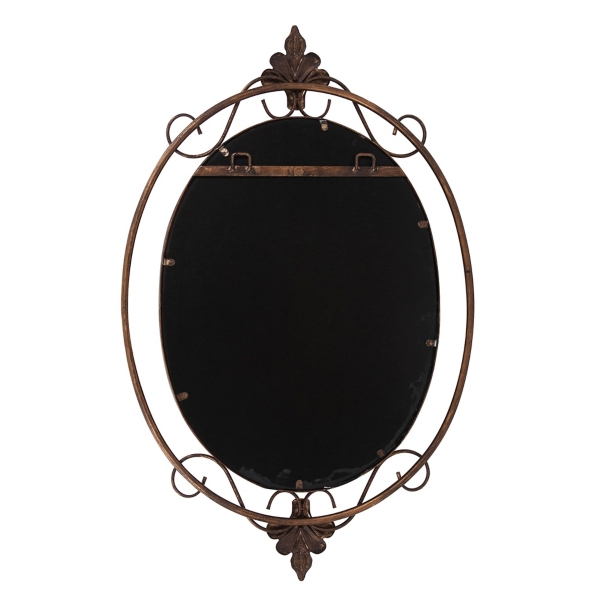 Gerard Bronze Oval Wall Mirror