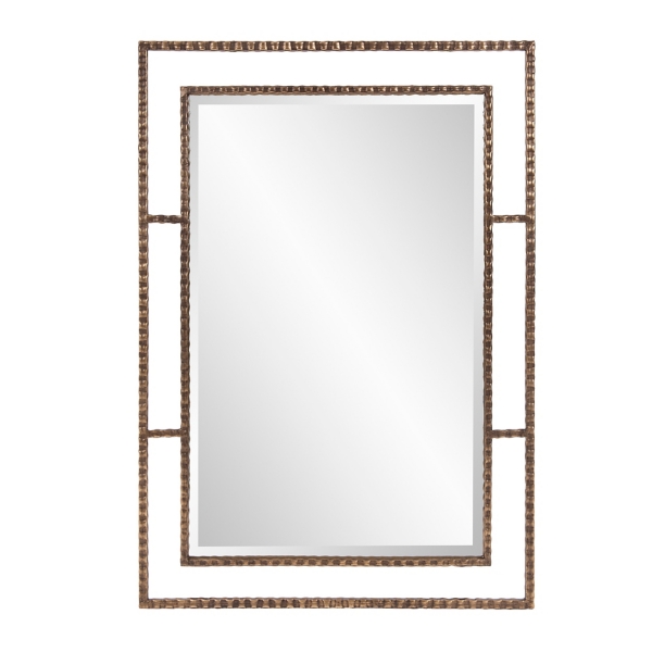 Gavin Antique Gold Rectangular Wall Mirror Kirklands Home