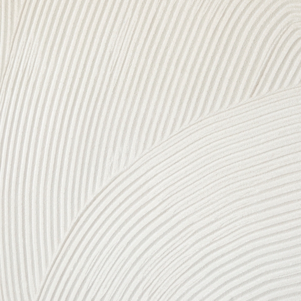 White Textured Abstract Framed Canvas Art Print