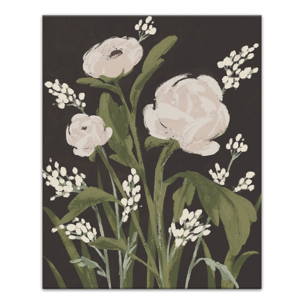 Modern Farmhouse Floral II Canvas Art Print | Kirklands Home