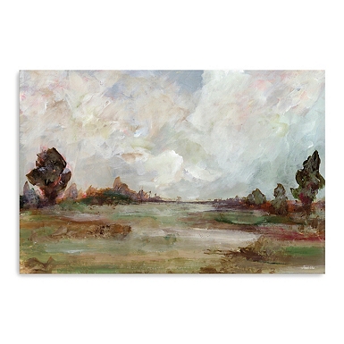 Dreamy Landscape Framed Canvas Art Print