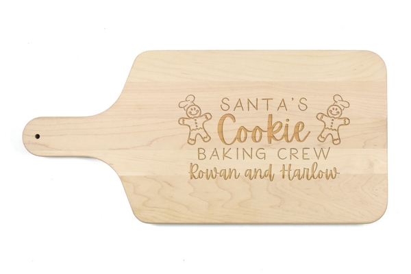 Personalized Baking Crew Maple Cutting Board